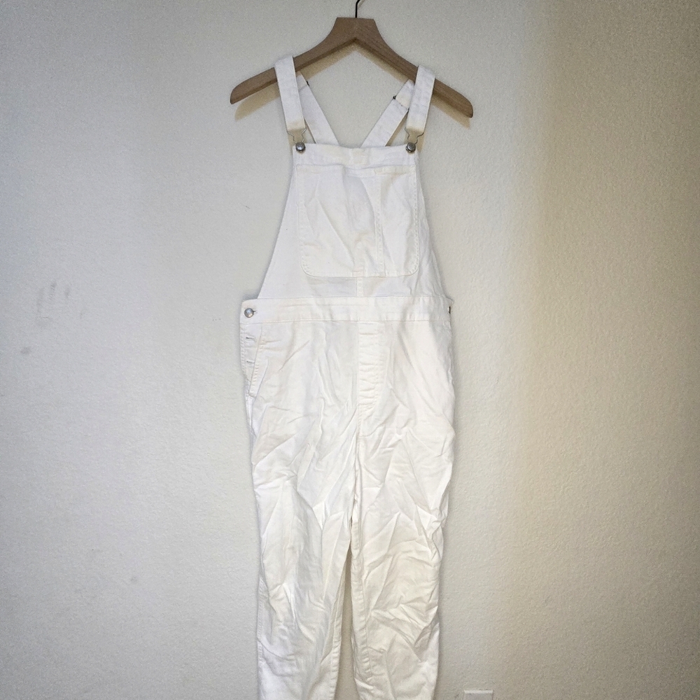 Point Sur White Overalls